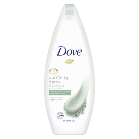 Dove Purifying Detox with Green Clay body wash 250ml